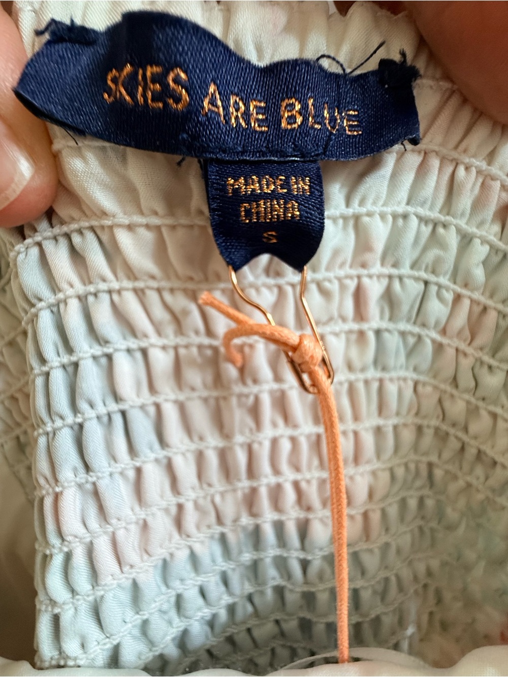 Skies Are Blue Citrus Sway Tropical Patchwork Tiered Maxi Dress - Size S  NWT - Picture 3 of 16